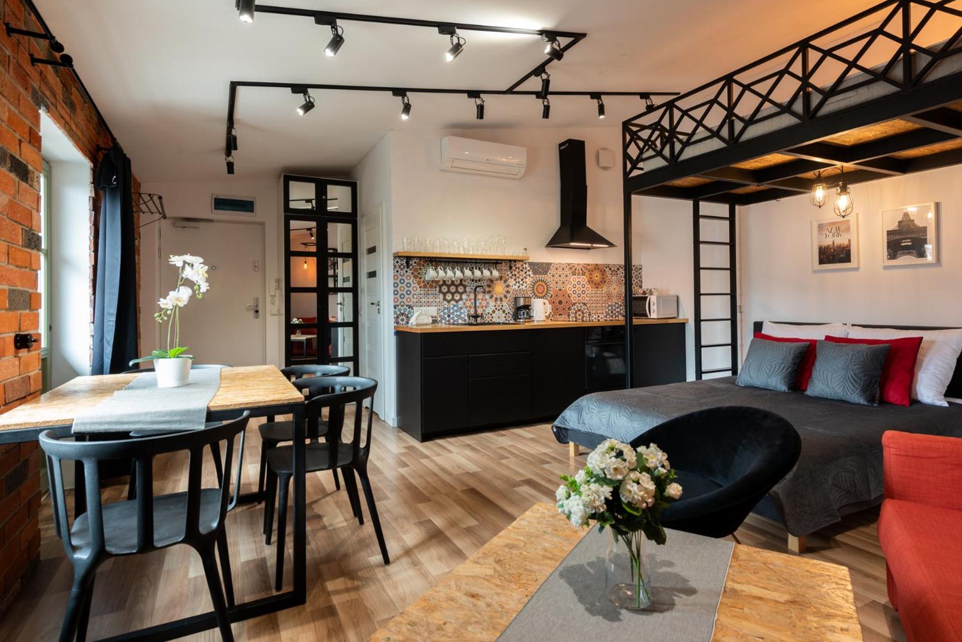 Modern Apartment Arizona Studio Old Town Dietla Balcony Cracóvia Exterior foto