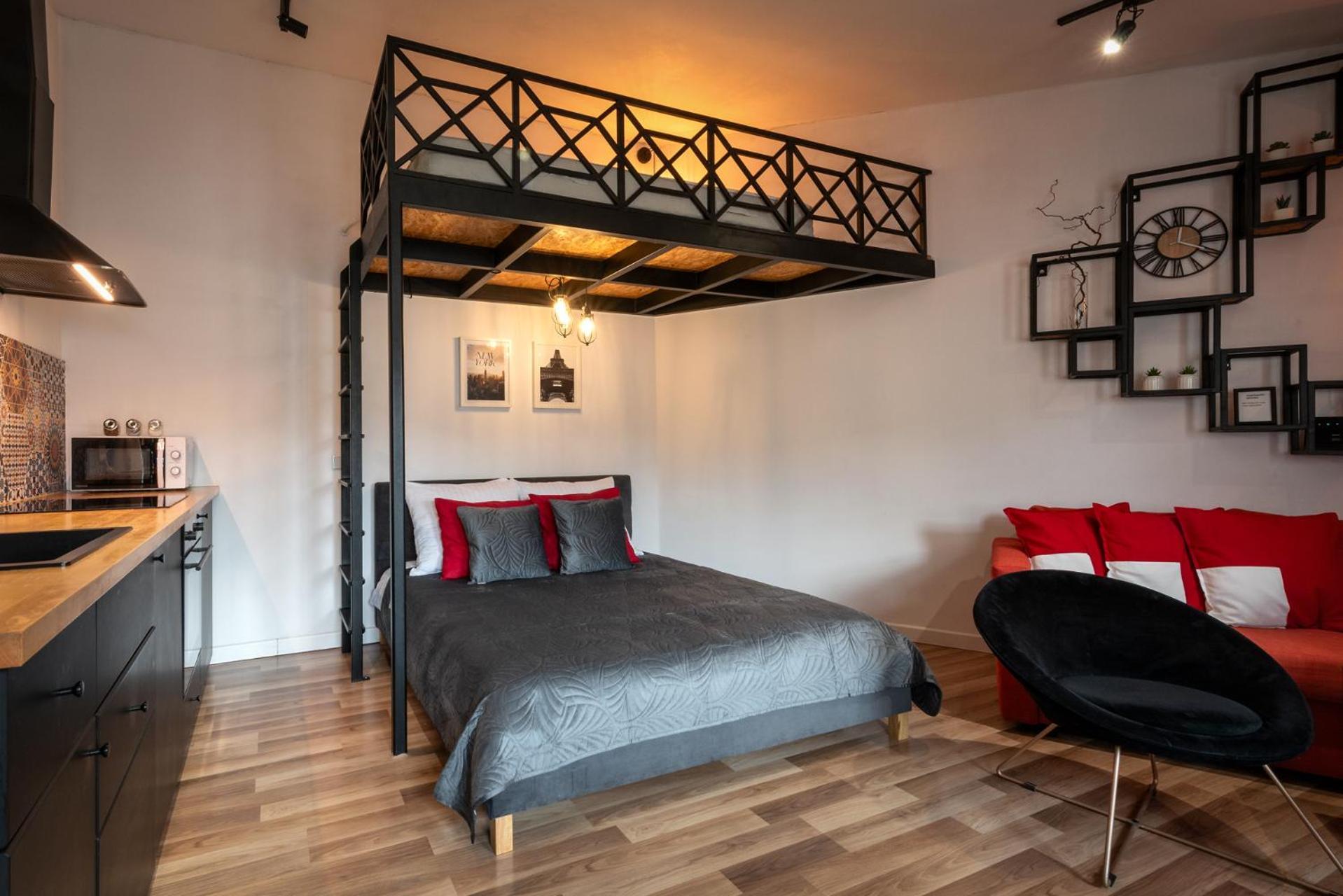 Modern Apartment Arizona Studio Old Town Dietla Balcony Cracóvia Exterior foto